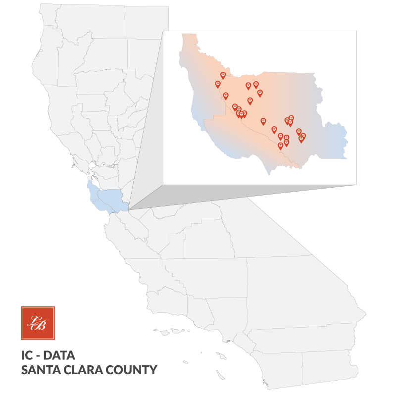 beta test map - santa clara county
